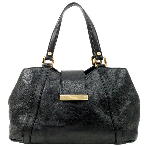 Gucci Handbags - 💎✨Authentic✨💎GUCCI Guccissima Leather Shoulder Bag Hand Bag Black